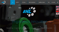 Desktop Screenshot of bnl-bearings.com